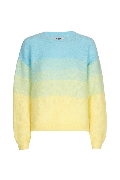 Dreamy Carry Over Sweater Dreamy Blue / Yellow