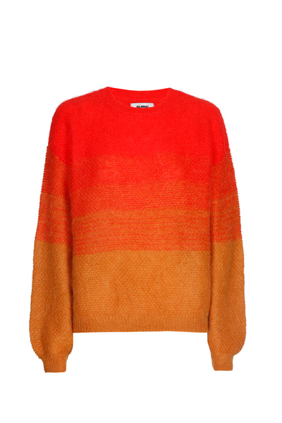 Dreamy Carry Over Sweater Dreamy Red / Caramel