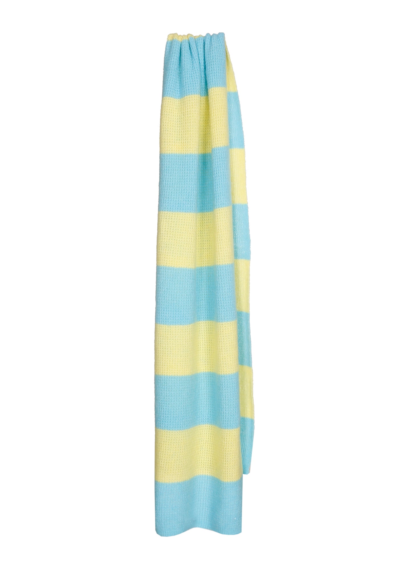 Spacy Striped Scarf Blue / Yellow