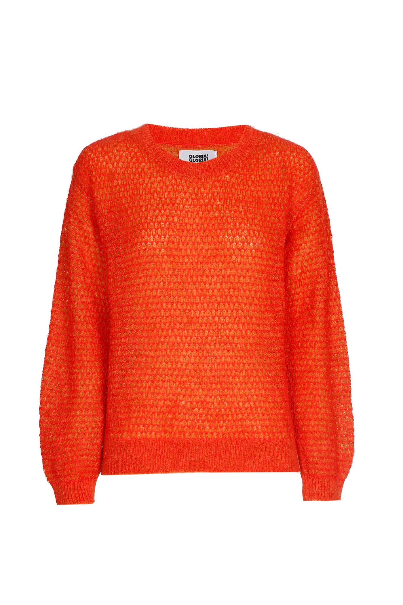 Sweety Roundneck Sweater Caramel / Red